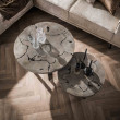 Konferenčný stôl 30-40 Grey 2-set Ø80 a Ø60cm Drevo Teak Konferenčný stôl 30-40 Grey 2-set Ø80 a Ø60cm Drevo Teak