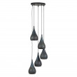 Luster 80-94 5 x Ø15cm industry cone - PRODUKT JE SKLADOM U NÁS - 1Ks Luster 80-94 5 x Ø15cm industry cone - PRODUKT JE SKLADOM U NÁS - 1Ks