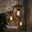 Luster 82-73 3 x Wooden mango frame Luster 82-73 3 x Wooden mango frame