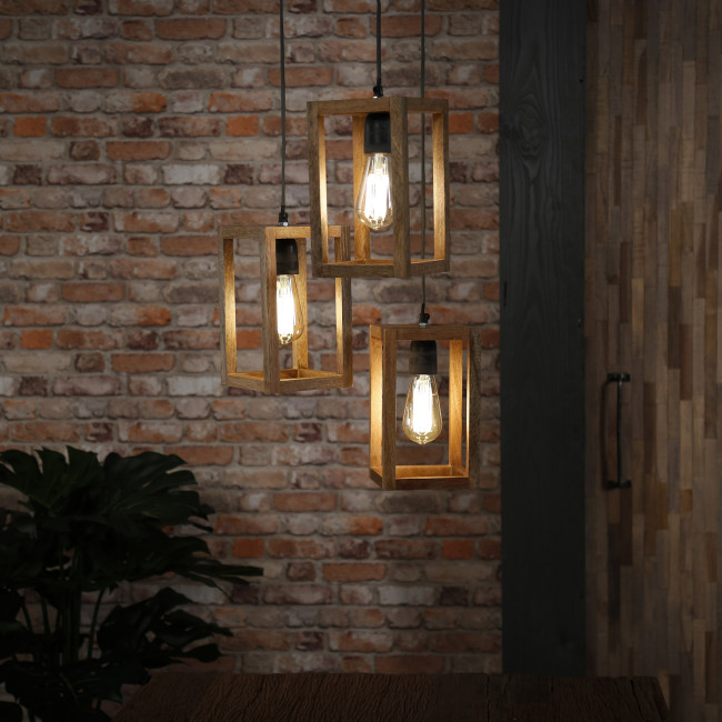 Luster 82-73 3 x Wooden mango frame Luster 82-73 3 x Wooden mango frame