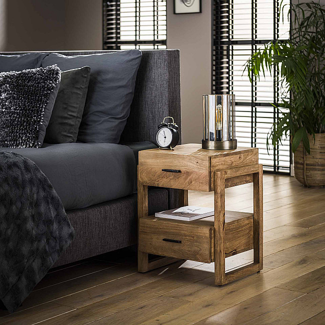 Nočný stolík 22-23 Gobi Drevo Mango