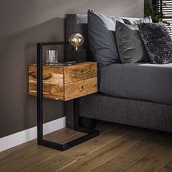 Nočný stolík 23-68 Rigid Drevo Acacia