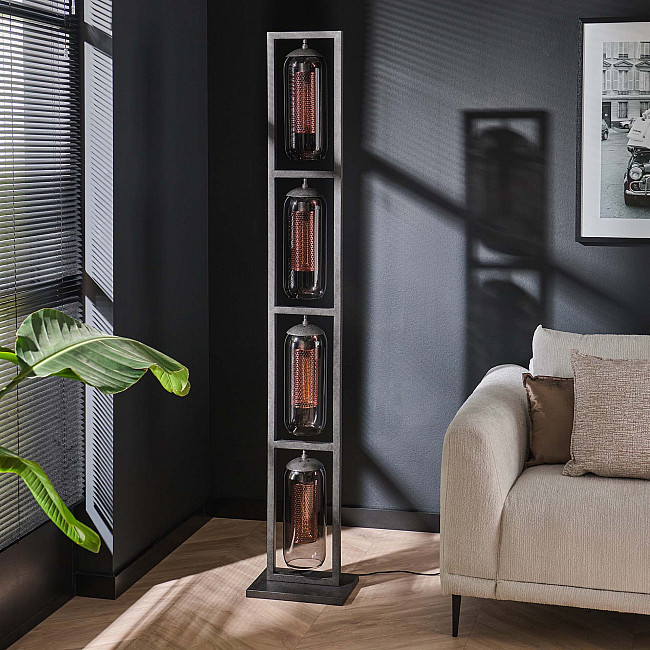 Stojaca lampa 78-38 4L Tower Smoked Glass Stojaca lampa 78-38 4L Tower Smoked Glass