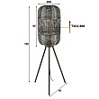 Stojaca lampa 83-98 Tripod Web
