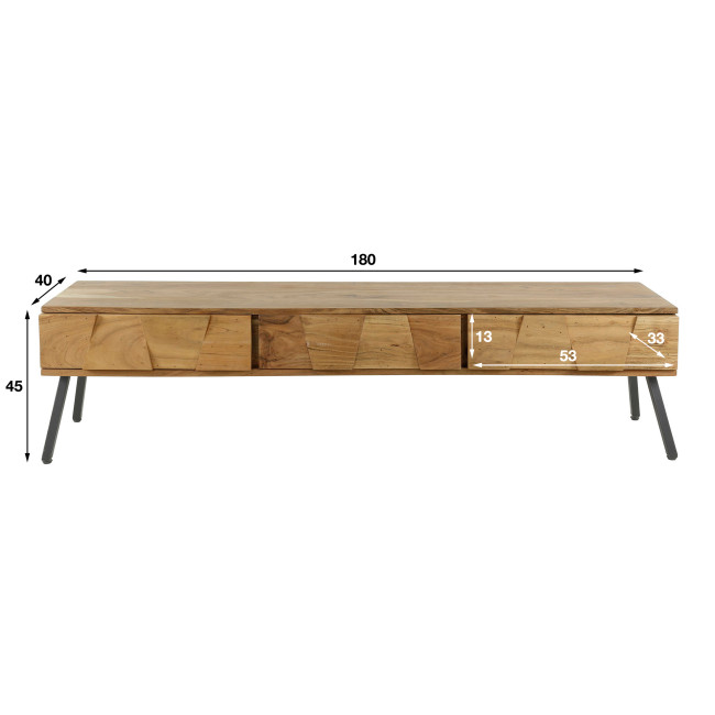 TV-skrinka 21-19 Demn 180cm Drevo Acacia TV-skrinka 21-19 Demn 180cm Drevo Acacia