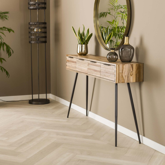 Toaletný stolík/Konzola Teca 27-13 Teak drevo Toaletný stolík/Konzola Teca 27-13 Teak drevo
