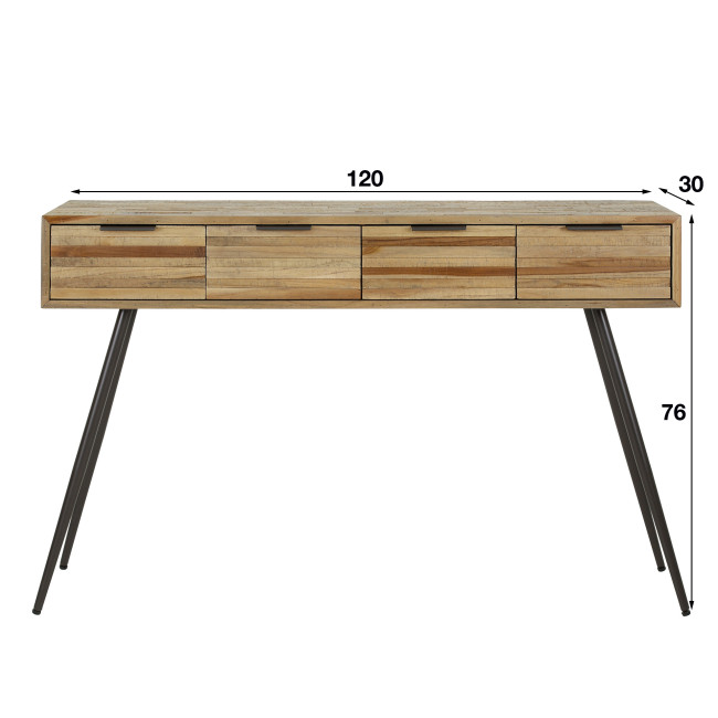 Toaletný stolík/Konzola Teca 27-13 Teak drevo Toaletný stolík/Konzola Teca 27-13 Teak drevo