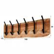 Vešiak 24-82 Edge 2x6 Hooks Drevo Acacia Vešiak 24-82 Edge 2x6 Hooks Drevo Acacia