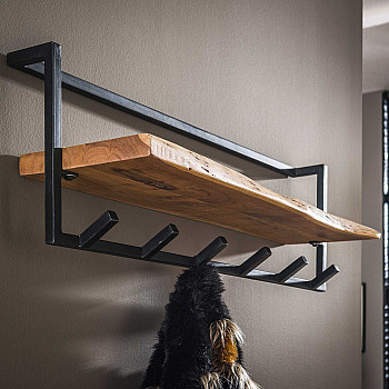 Vešiak 25-87 Edge 6 Hooks Drevo Acacia Vešiak 25-87 Edge 6 Hooks Drevo Acacia