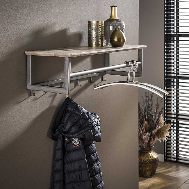 Vešiak 55-67 6 Hooks Bielený dub Vešiak 55-67 6 Hooks Bielený dub