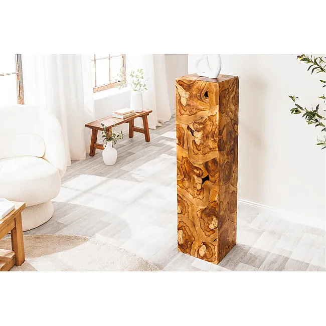 Dekorácia stojan Tribal 44710 Drevo Teak