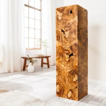 Dekorácia stojan Tribal 44710 Drevo Teak