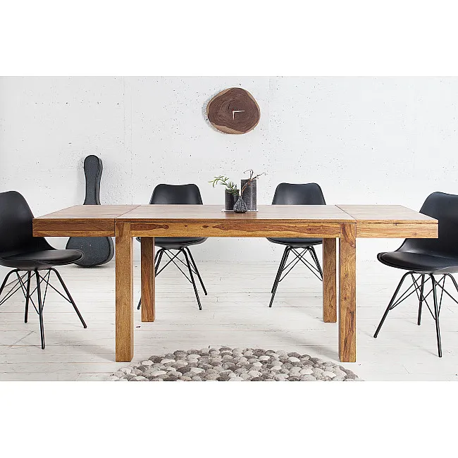 Rozkladací jedálenský stôl 20976 120/200x80cm Masív drevo Palisander Rozkladací jedálenský stôl 20976 120/200x80cm Masív drevo Palisander