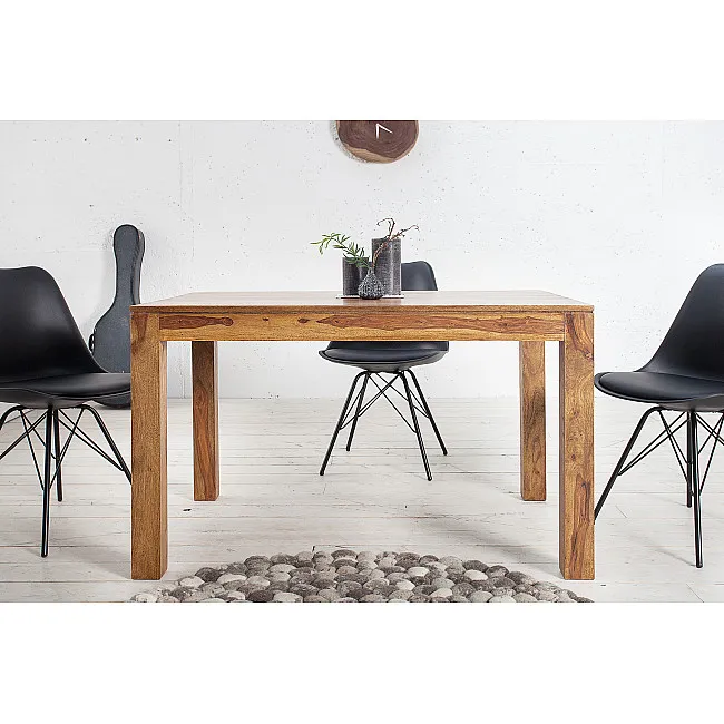 Rozkladací jedálenský stôl 20976 120/200x80cm Masív drevo Palisander Rozkladací jedálenský stôl 20976 120/200x80cm Masív drevo Palisander