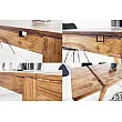 Rozkladací jedálenský stôl 20976 120/200x80cm Masív drevo Palisander Rozkladací jedálenský stôl 20976 120/200x80cm Masív drevo Palisander