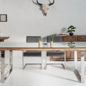 Jedálenský stôl Barracuda 21645 200x100cm Masív drevo Teak