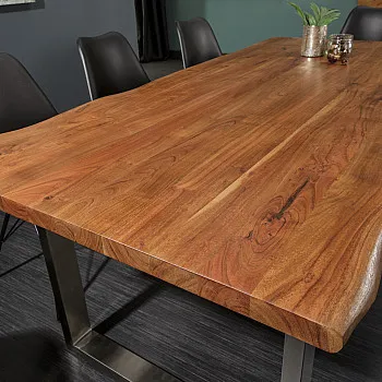 Jedálenský stôl 35943 160x90cm Masív drevo Acacia Jedálenský stôl 35943 160x90cm Masív drevo Acacia