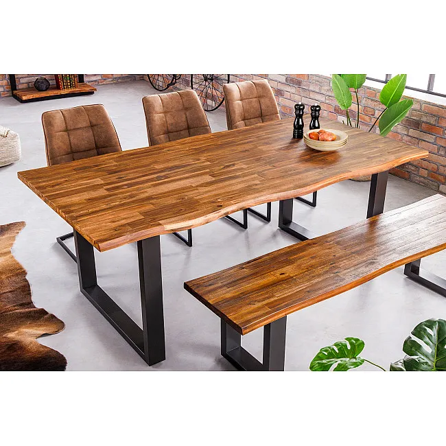 Jedálenský stôl 42047 180x90cm Masív drevo Acacia Jedálenský stôl 42047 180x90cm Masív drevo Acacia