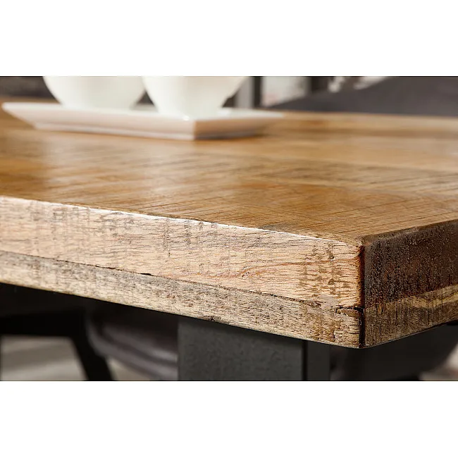 Jedálenský stôl 38658 180x90cm Masív drevo Mango prírodné Jedálenský stôl 38658 180x90cm Masív drevo Mango prírodné