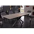 Rozkladací jedálenský stôl 41091 180/225x90cm Betón keramika