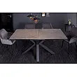Rozkladací jedálenský stôl 41091 180/225x90cm Betón keramika