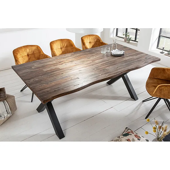 Jedálenský stôl 40501 160x90cm drevo Acacia Jedálenský stôl 40501 160x90cm drevo Acacia