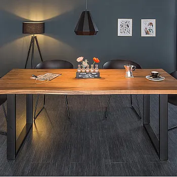 Jedálenský stôl Mammut 44512 200x90cm Masív drevo Acacia - PRODUKT JE SKLADOM U NÁS - 1Ks Jedálenský stôl Mammut 44512 200x90cm Masív drevo Acacia - PRODUKT JE SKLADOM U NÁS - 1Ks