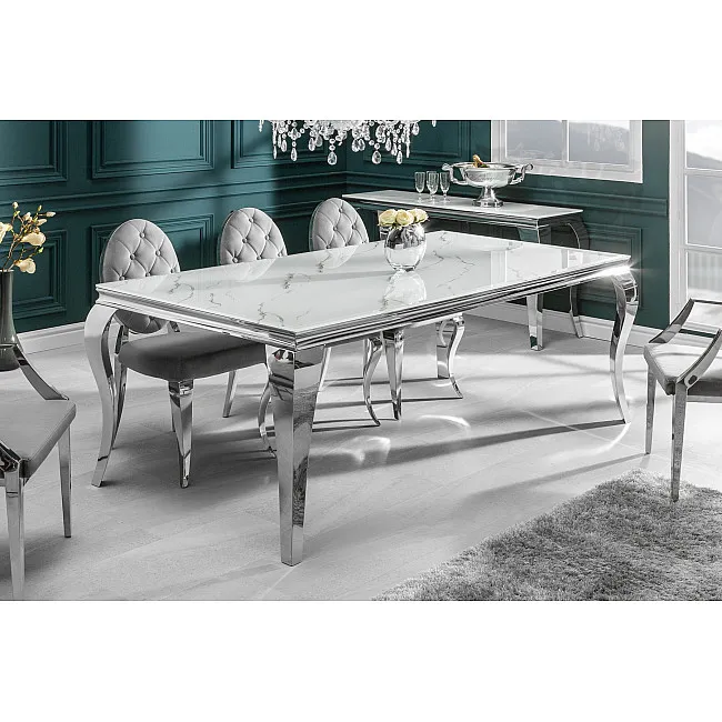 Jedálenský stôl 39995 180x95cm Modern Barock Mramor Jedálenský stôl 39995 180x95cm Modern Barock Mramor