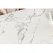 Rozkladací jedálenský stôl Marvelous 43842 180/220/260x90cm Ceramik white marble
