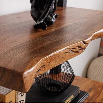 Knižnica/Regál Mammut 41628 85cm Drevo Acacia