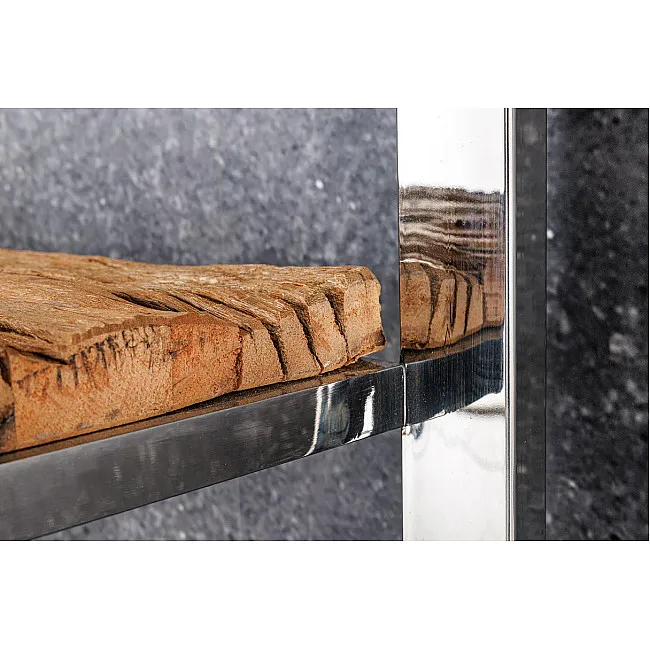 Knižnica/Regál Barracuda 43616 140cm Drevo Teak