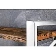 Knižnica/Regál Barracuda 43616 140cm Drevo Teak