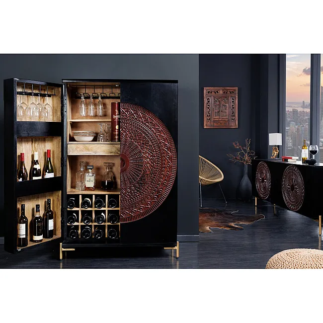 Komoda/Bar 41106 95cm Mandala Drevo Mango Komoda/Bar 41106 95cm Mandala Drevo Mango
