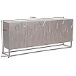 Komoda 45596 Dune 175cm Drevo Orech Tmavo hnedá