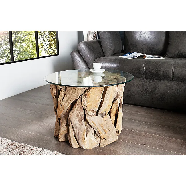 Konferenčný stôl 23208 60x60cm Drevo Teak Konferenčný stôl 23208 60x60cm Drevo Teak