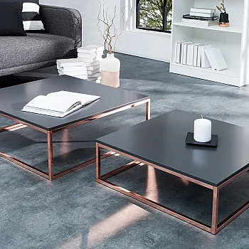 Konferenčný stôl 37733 2-Set Copper/Antracit Konferenčný stôl 37733 2-Set Copper/Antracit