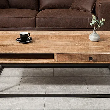 Konferenčný stôl 39293 100x60cm Drevo Mango - PRODUK JE SKLADOM - 2Ks Konferenčný stôl 39293 100x60cm Drevo Mango - PRODUK JE SKLADOM - 2Ks