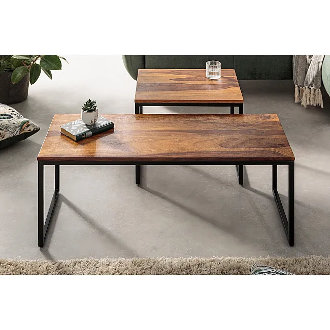 Konferenčný stôl 41069 100x40cm 2-set Drevo Palisander Konferenčný stôl 41069 100x40cm 2-set Drevo Palisander