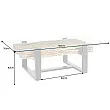 Konferenčný stôl Barracuda 43344 130x70cm Drevo Teak - Skladom u nás v Žiline - 1Ks