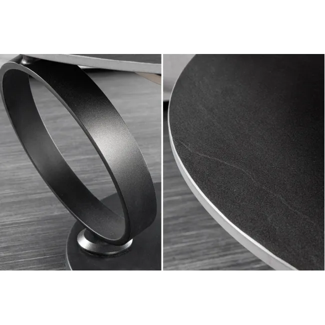 Konferenčný stôl otočný 44316 Rings 80-135x80cm Ceramik