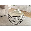 Konferenčný stôl Diamond 45205 Ø70cm Travertine