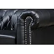Kreslo 41448 Chesterfield Antique Čierna