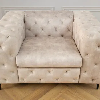 Kreslo 45985 Modern Barock Zamat Champagner