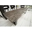 Lavica 38665 170cm Masív drevo Mango šedá Lavica 38665 170cm Masív drevo Mango šedá