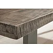 Lavica 38665 170cm Masív drevo Mango šedá Lavica 38665 170cm Masív drevo Mango šedá