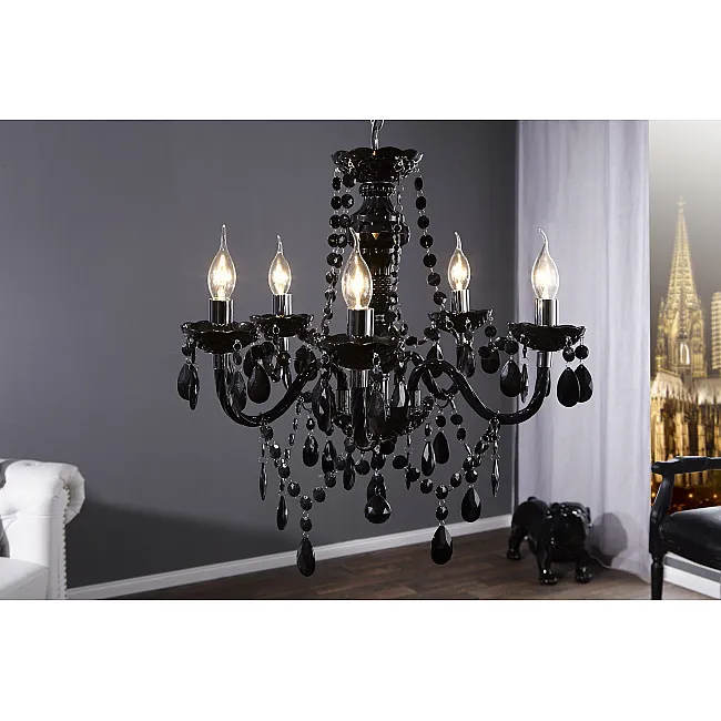 Luster 1452 5-Ramien čierny - PRODUKT JE SKLADOM U NÁS - 1Ks Luster 1452 5-Ramien čierny - PRODUKT JE SKLADOM U NÁS - 1Ks