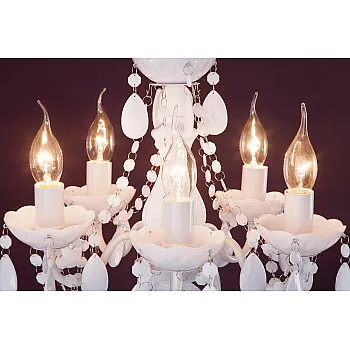 Luster 7227 5-Ramien biely