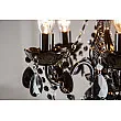 Luster 7228 5-Ramien čierny Luster 7228 5-Ramien čierny