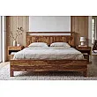 Posteľ 19646 Makassar 180x200cm Masív drevo Palisander