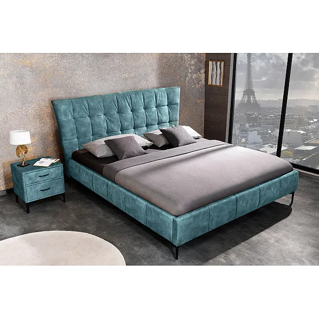 Posteľ 41427 160x200cm Boutique Zamat Petrol Posteľ 41427 160x200cm Boutique Zamat Petrol